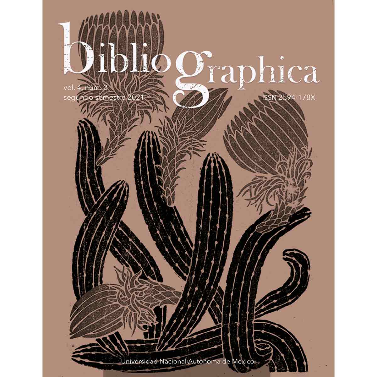 BIBLIOGRAPHICA. VOL. 4. NÚM. 2 (SEGUNDO SEMESTRE DE 2021)