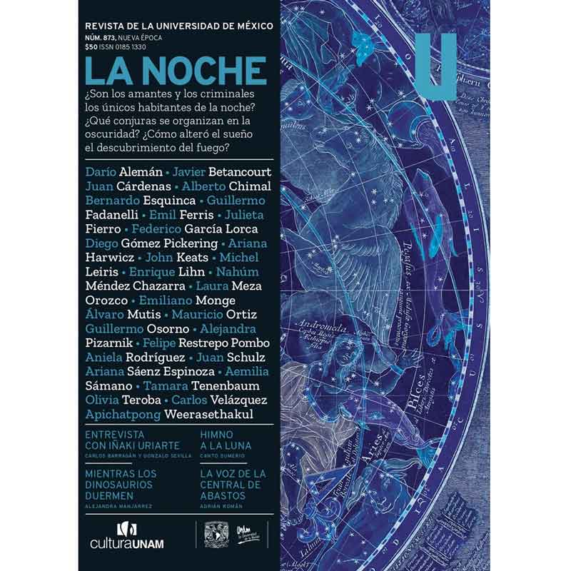 REVISTA DE LA UNIVERSIDAD DE MÉXICO nro. 873 LA NOCHE