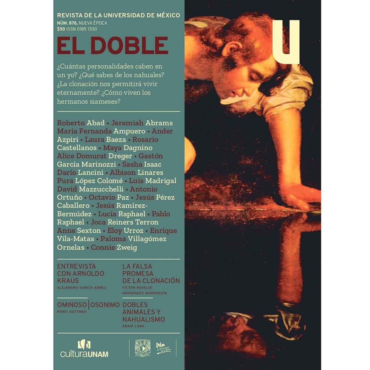 REVISTA DE LA UNIVERSIDAD DE MÉXICO nro. 876 EL DOBLE