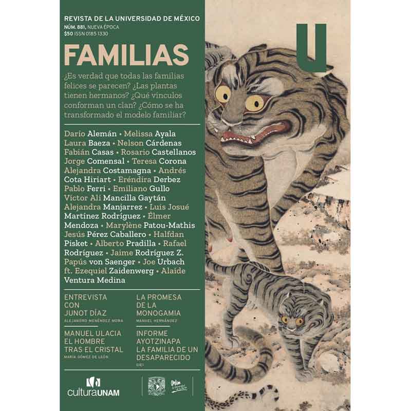 REVISTA DE LA UNIVERSIDAD DE MÉXICO nro. 881 FAMILIAS