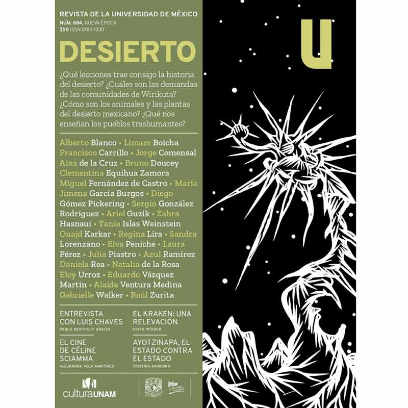 REVISTA DE LA UNIVERSIDAD DE MÉXICO nro. 884 DESIERTO