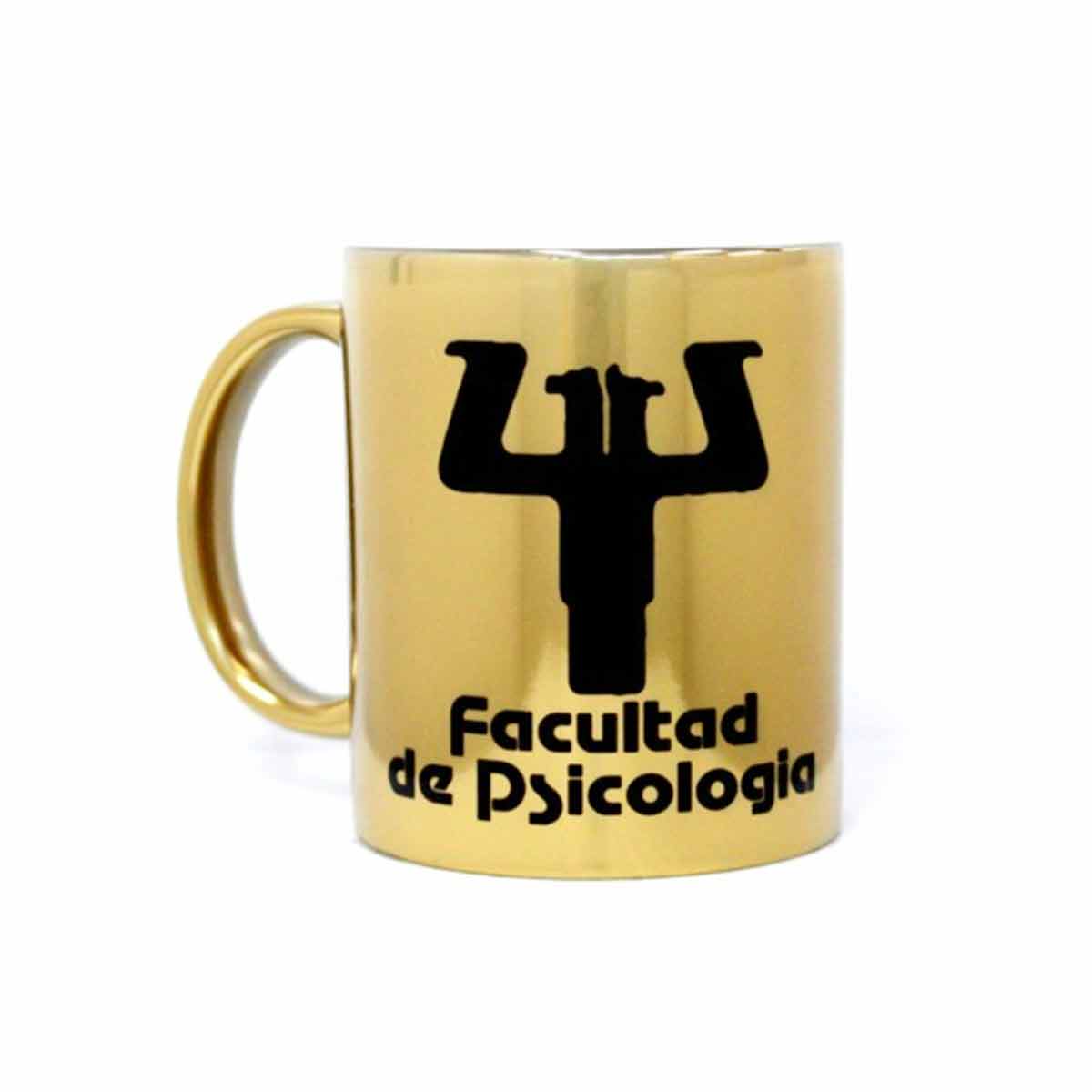 TAZA PSICOLOGÍA DORADA