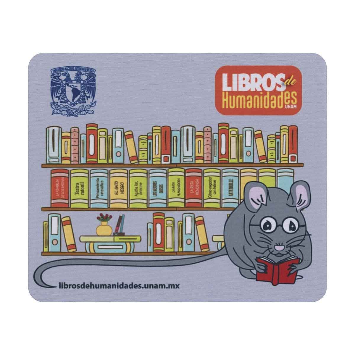 MOUSEPAD LIBROS DE HUMANIDADES