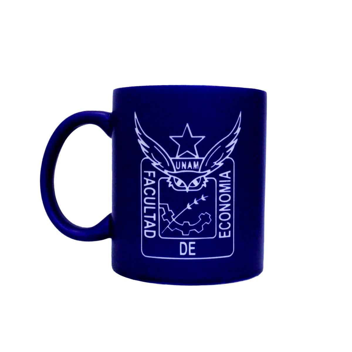 TAZA SAND BLAST AZUL 