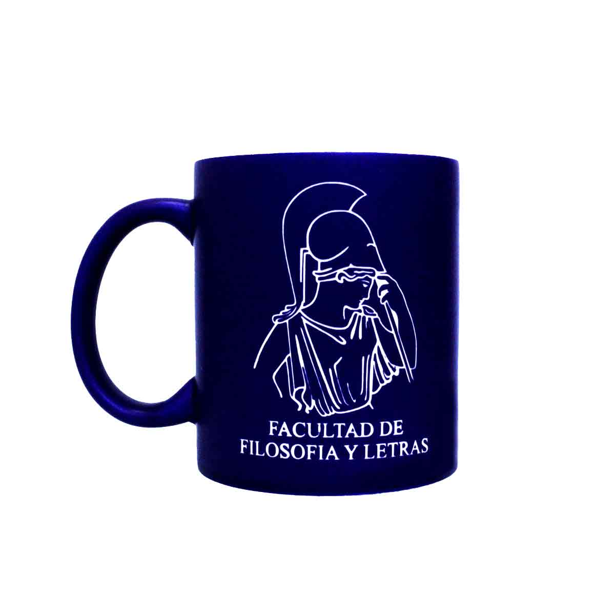 TAZA SAND BLAST AZUL 