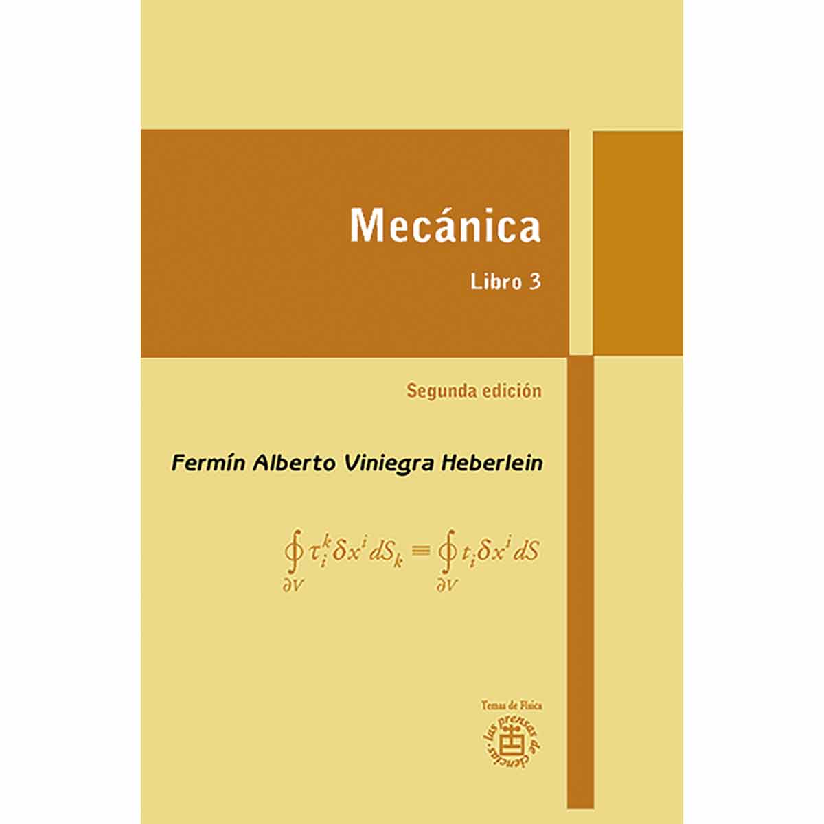 MECÁNICA. LIBRO 3