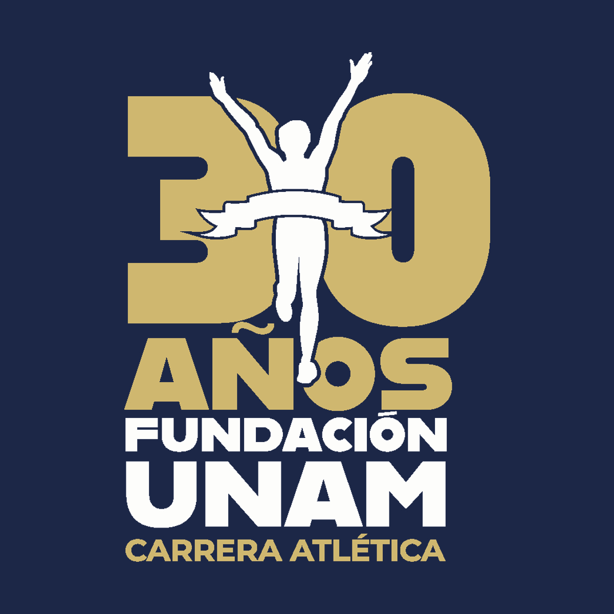 CARRERA ATLÉTICA FUNDACIÓN UNAM 30 AÑOS (incluye playera)