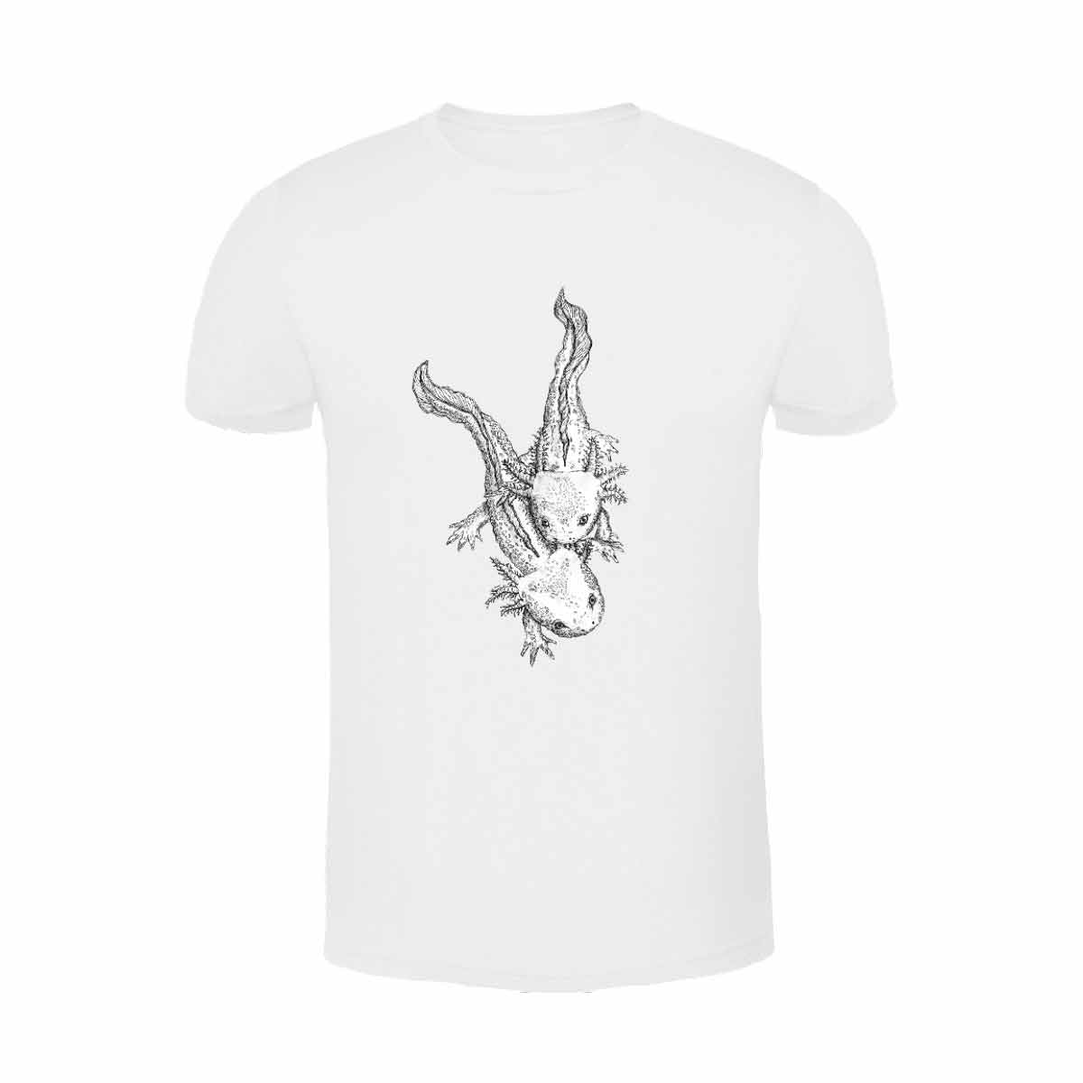 PLAYERA ADOPTAXOLOTL BLANCA