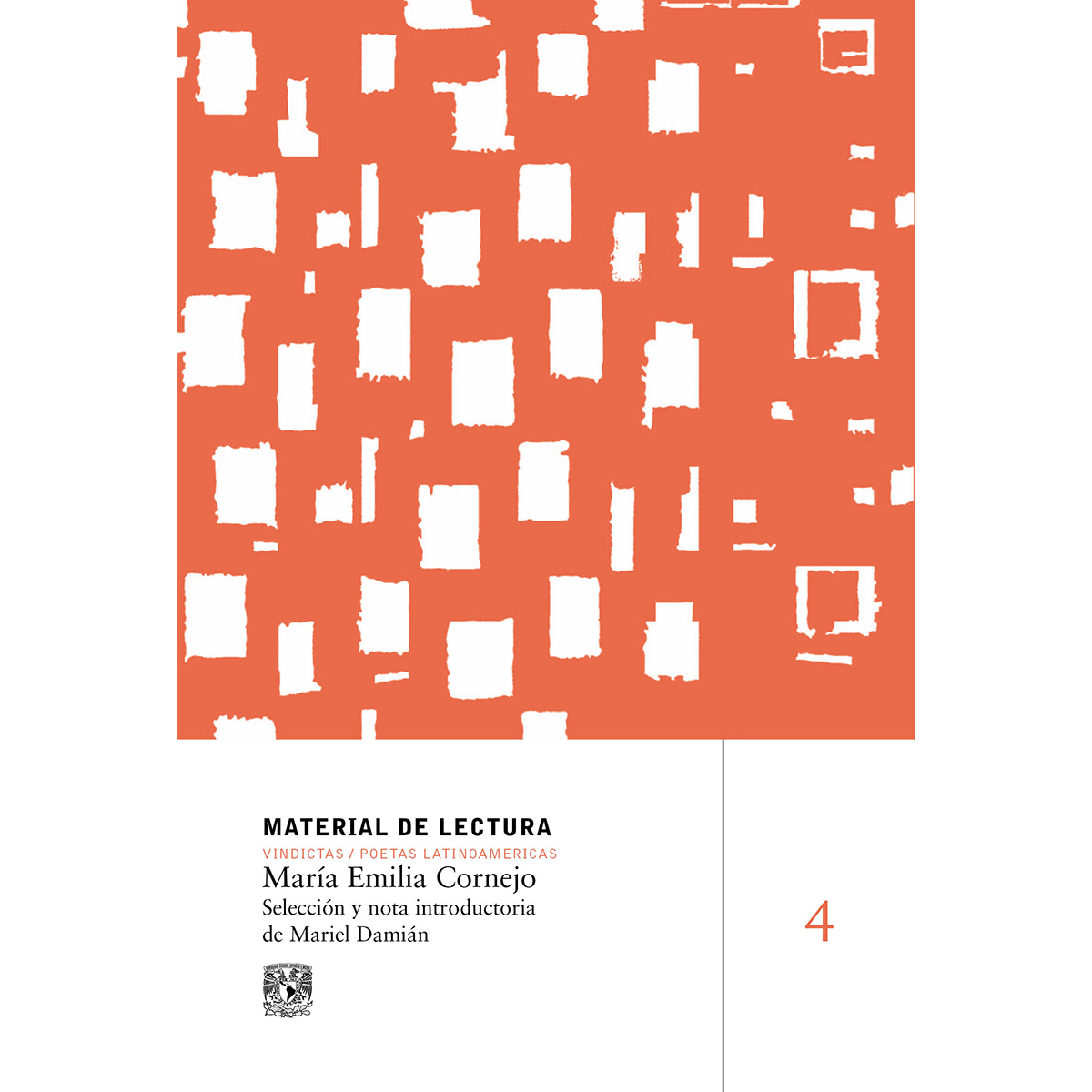 MARÍA EMILIA CORNEJO. MATERIAL DE LECTURA NÚM. 4. VINDICTAS, POETAS LATINOAMERICANAS. NUEVA ÉPOCA