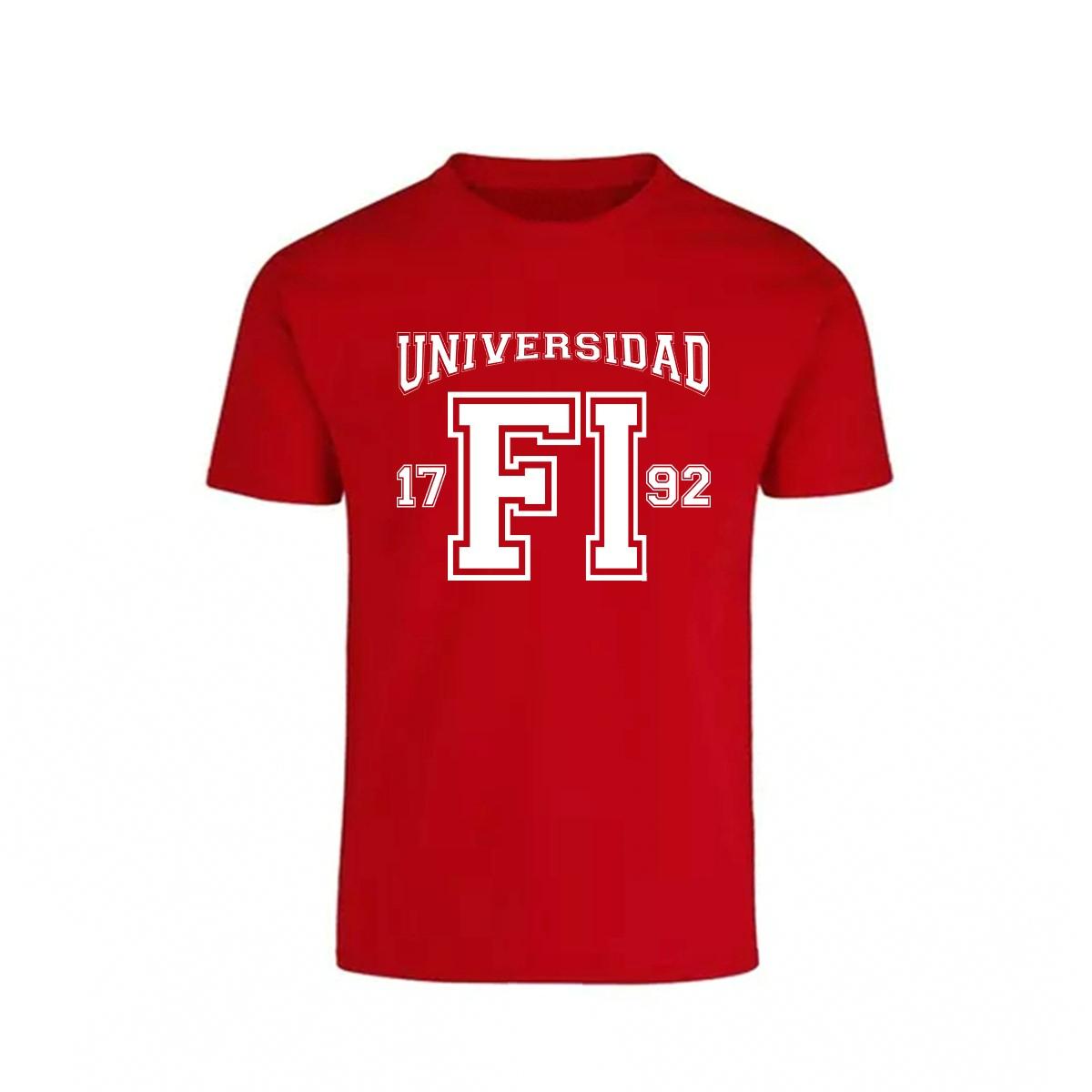 PLAYERA ROJA PARA HOMBRE FI UNIVERSIDAD 1792