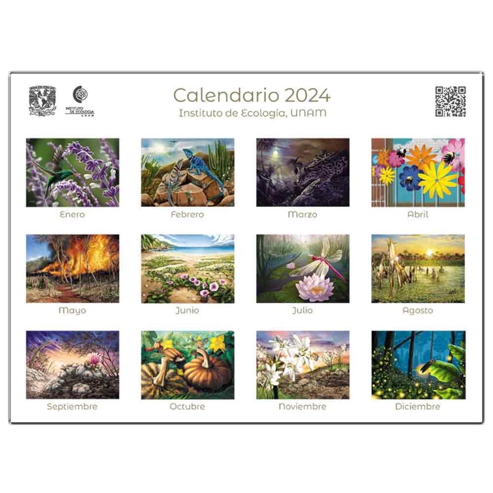 CALENDARIO 2024 INSTITUTO DE ECOLOGÍA DE LA UNAM