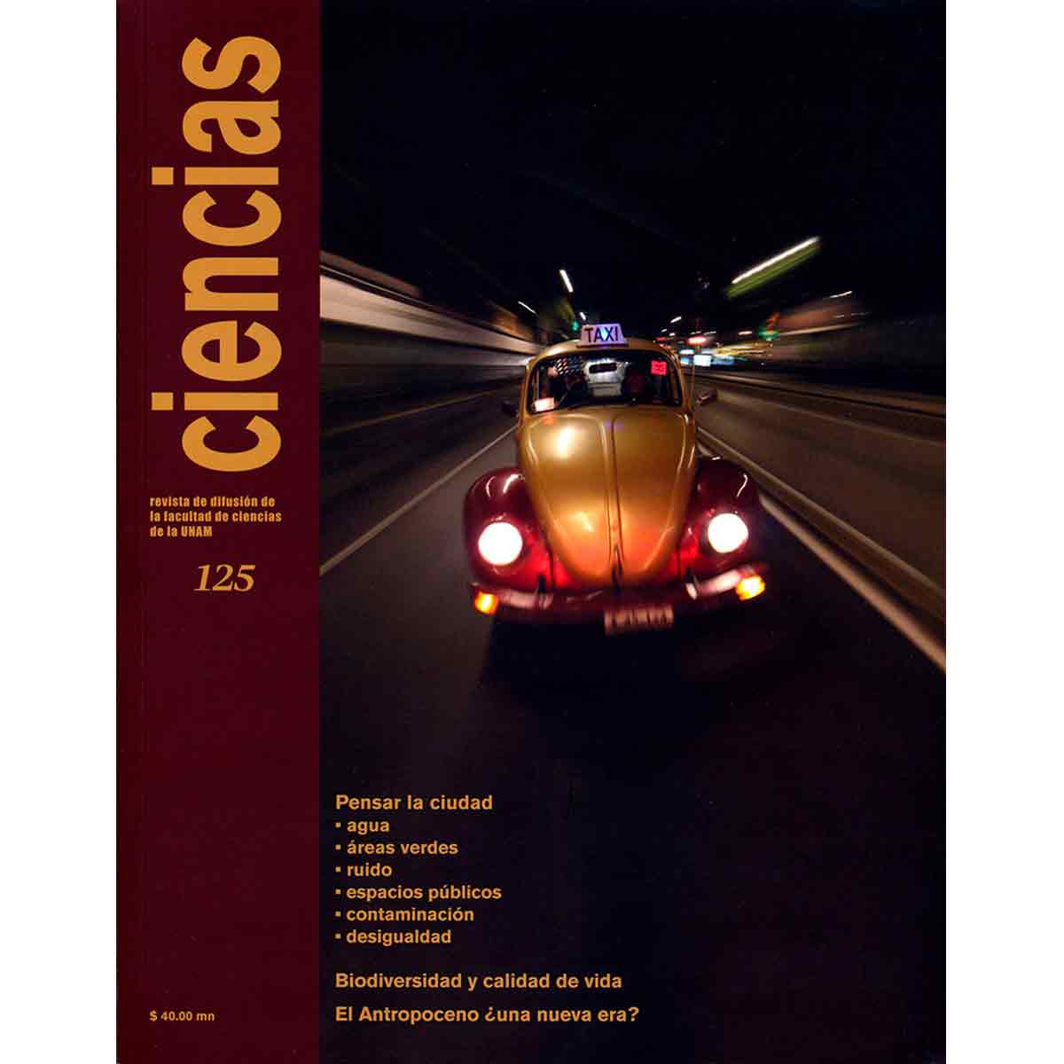 REVISTA CIENCIAS NÚMERO 125