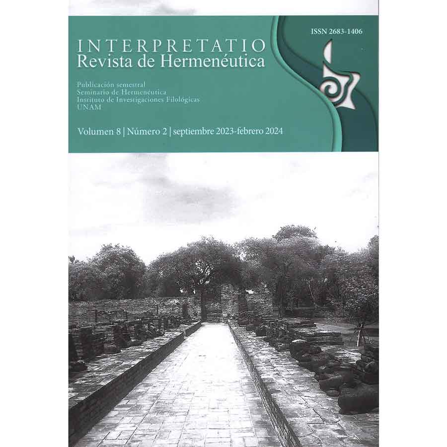INTERPRETATIO. REVISTA DE HERMENÉUTICA VOLÚMEN 8 NÚMERO 2.