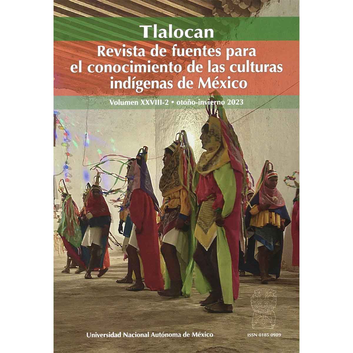 TLALOCAN VOLÚMEN 28 NÚMERO 2