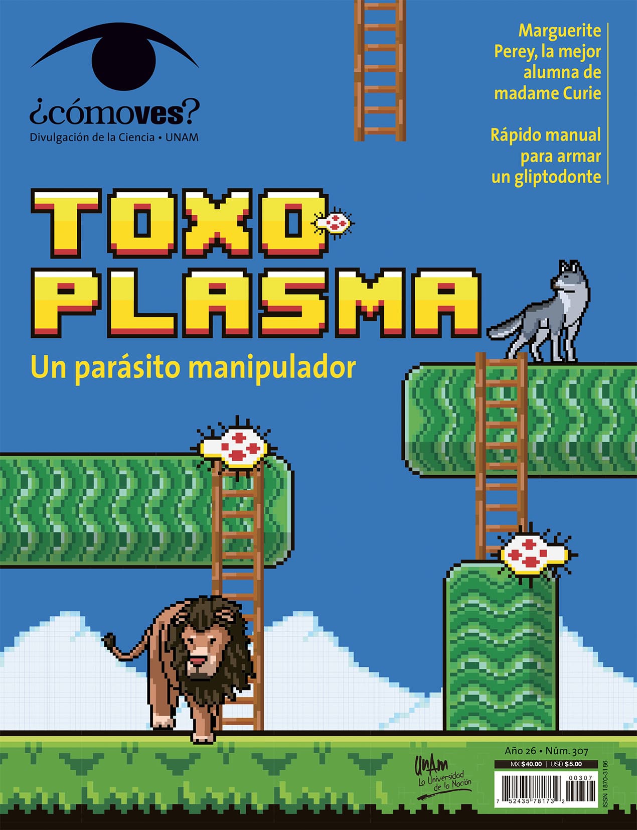 REVISTA ¿CÓMO VES? NÚMERO 307. TOXO PLASMA. UN PARÁSITO MANIPULADOR