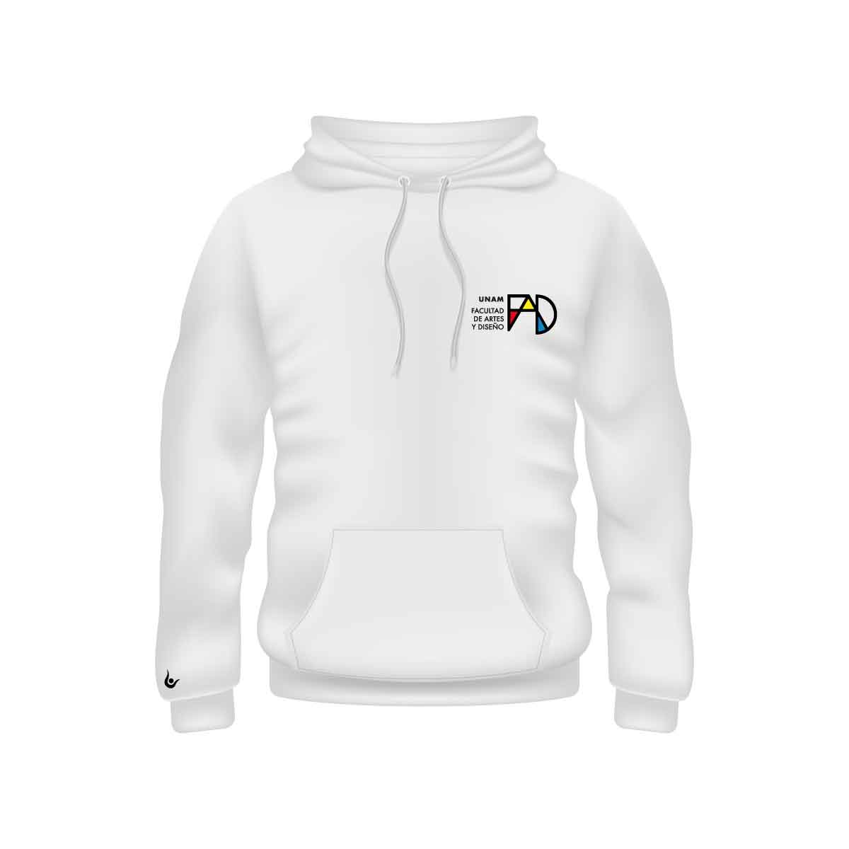 HOODIE BLANCA DAMA FAD EL BACO