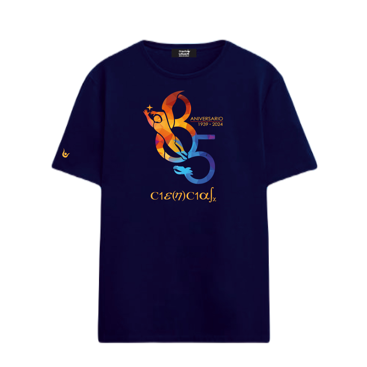 PLAYERA BÁSICA MARINO ANIVERSARIO CIENCIAS