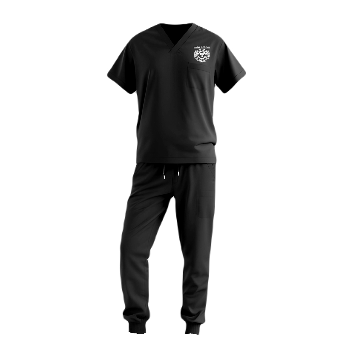 PIJAMA QUIRÚRGICA JOGGER NEGRO PREMIUM