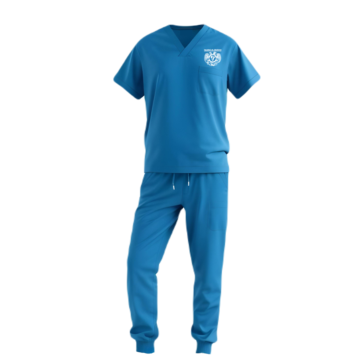 PIJAMA QUIRÚRGICA JOGGER CIELO PREMIUM
