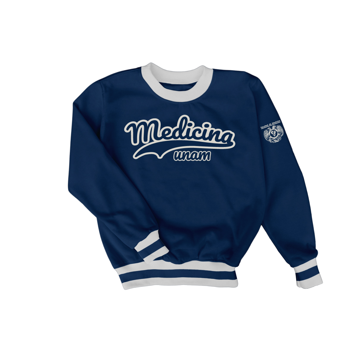 SUÉTER PULLOVER MEDICINA MARINO
