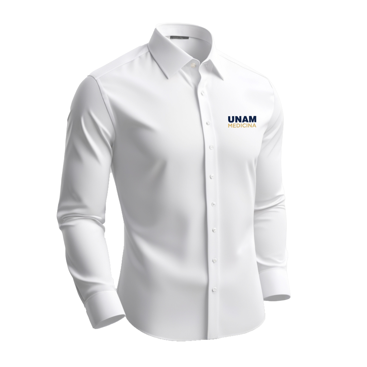 CAMISA BLANCA SIGLAS UNAM