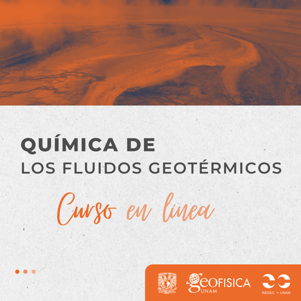 CURSO QUÍMICA DE LOS FLUIDOS GEOTÉRMICOS
