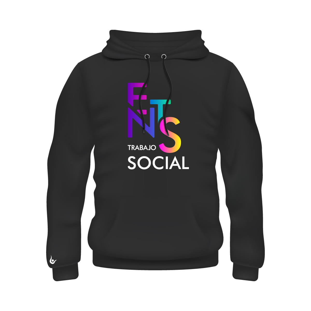 HOODIE NEGRA ENTS