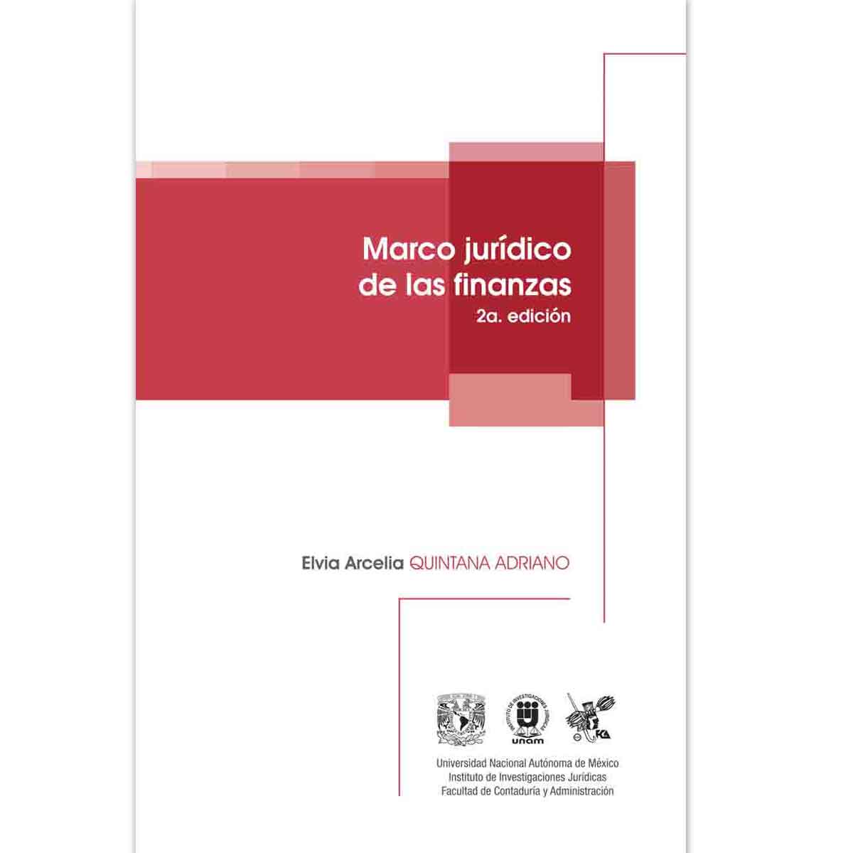 MARCO JURÍDICO DE LAS FINANZAS 2da edición
