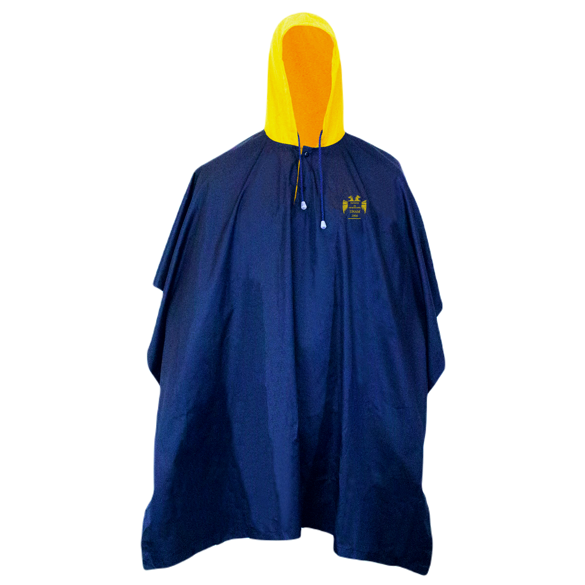 PONCHO AZUL Y ORO DE LA FACULTAD DE ODONTOLOGÍA
