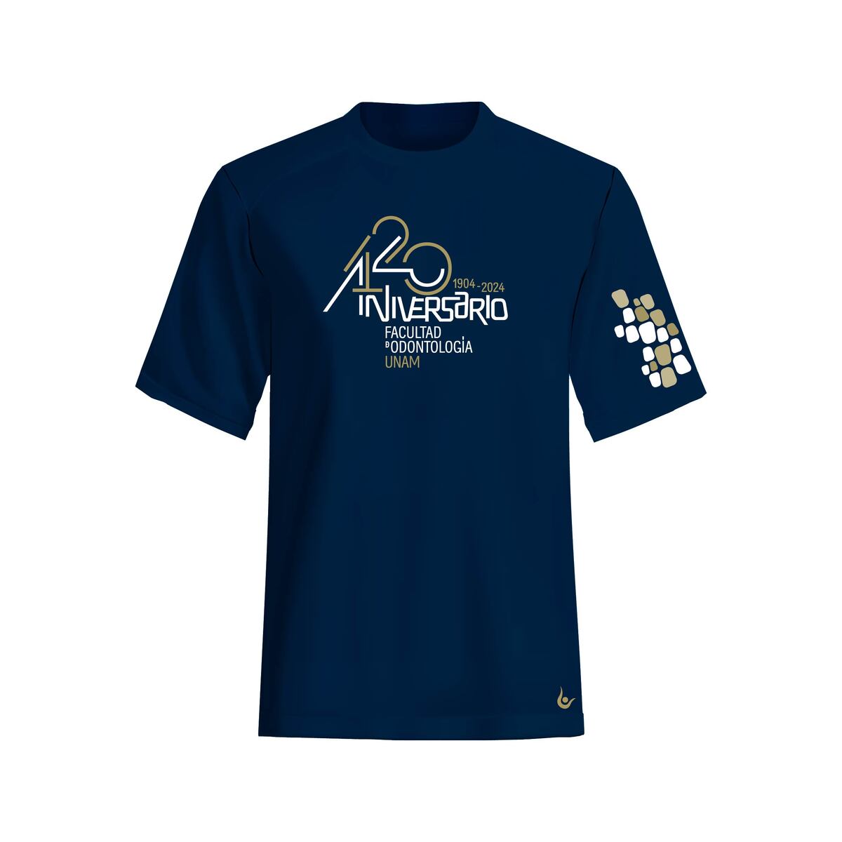 PLAYERA MARINO 120 ANIVERSARIO FACULTAD DE ODONTOLOGÍA