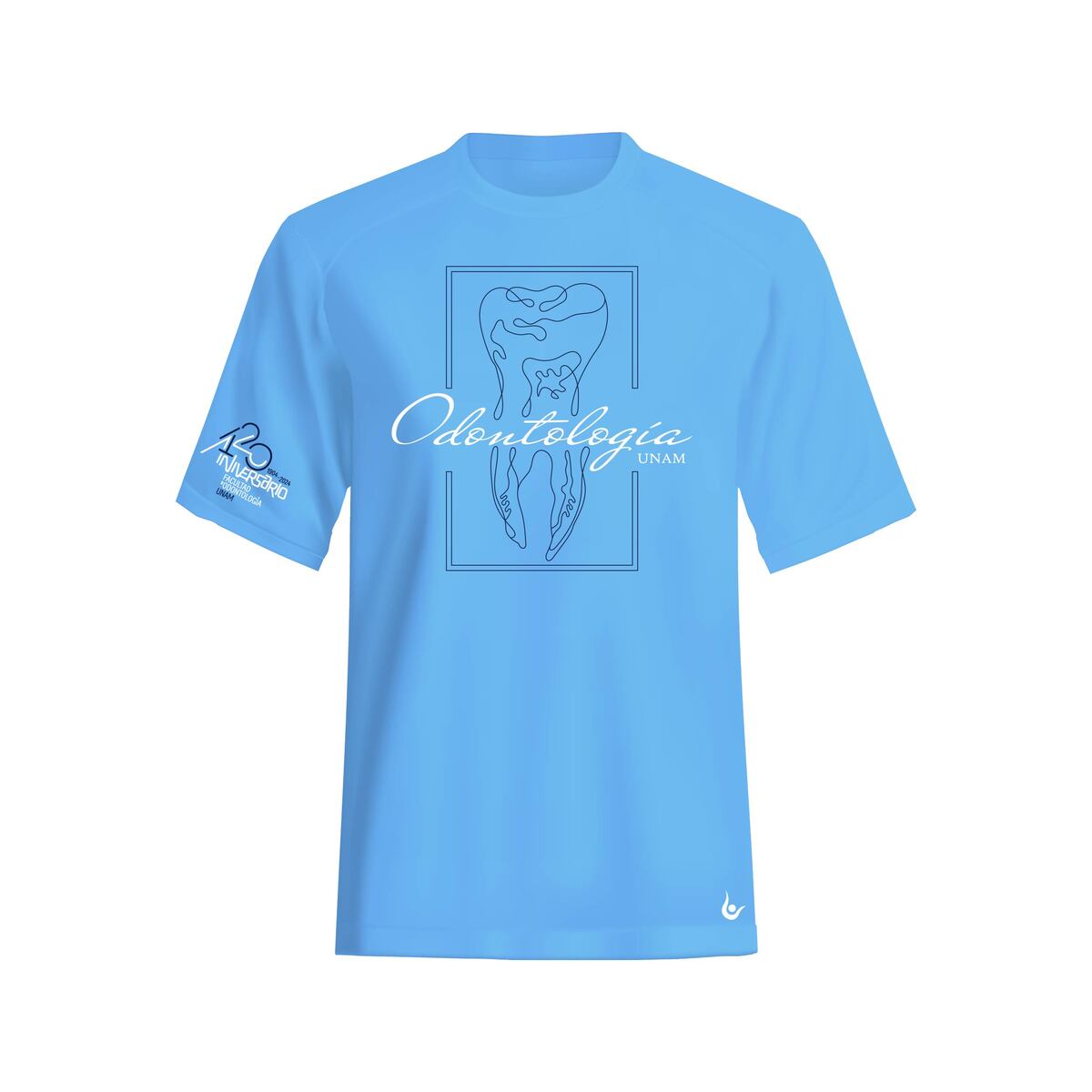 PLAYERA ODONTOLOGÍA UNAM CELESTE CABALLERO