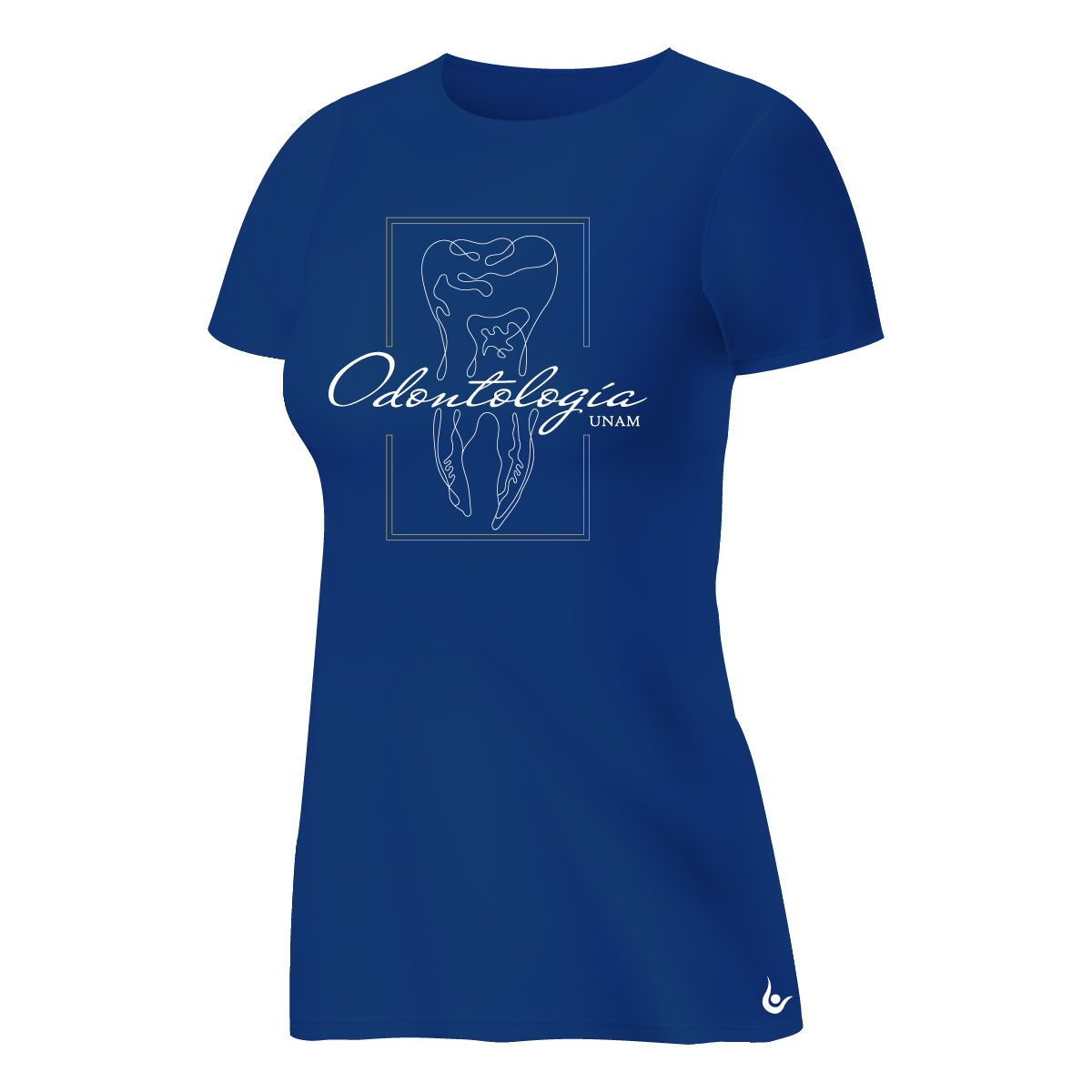 PLAYERA ODONTOLOGÍA UNAM DAMA MARINO DAMA