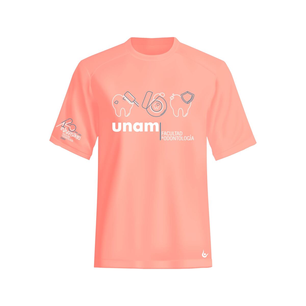 PLAYERA UNAM ODONTOLOGÍA CORAL CABALLERO