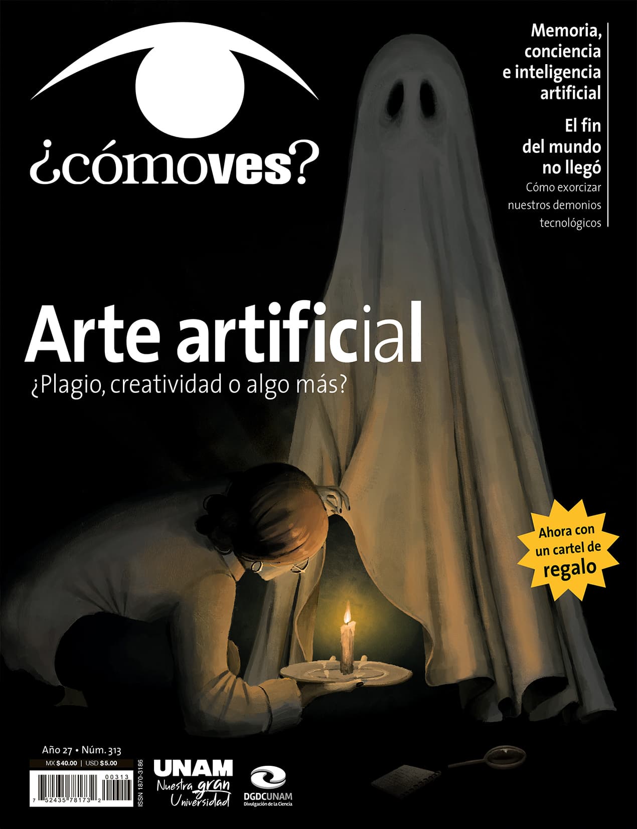 REVISTA ¿CÓMO VES? NÚMERO 313. ARTE ARTIFICIAL ¿PLAGIO, CREATIVIDAD O ALGO MÁS?
