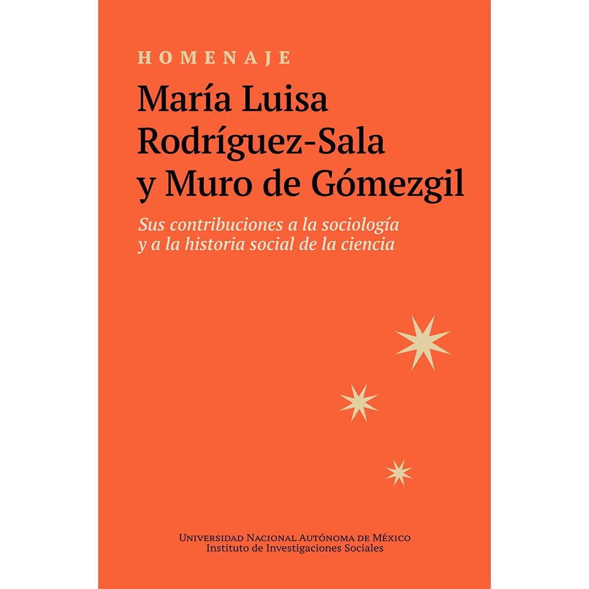 HOMENAJE. MARÍA LUISA RODRÍGUEZ-SALA Y MURO DE GÓMEZGIL
