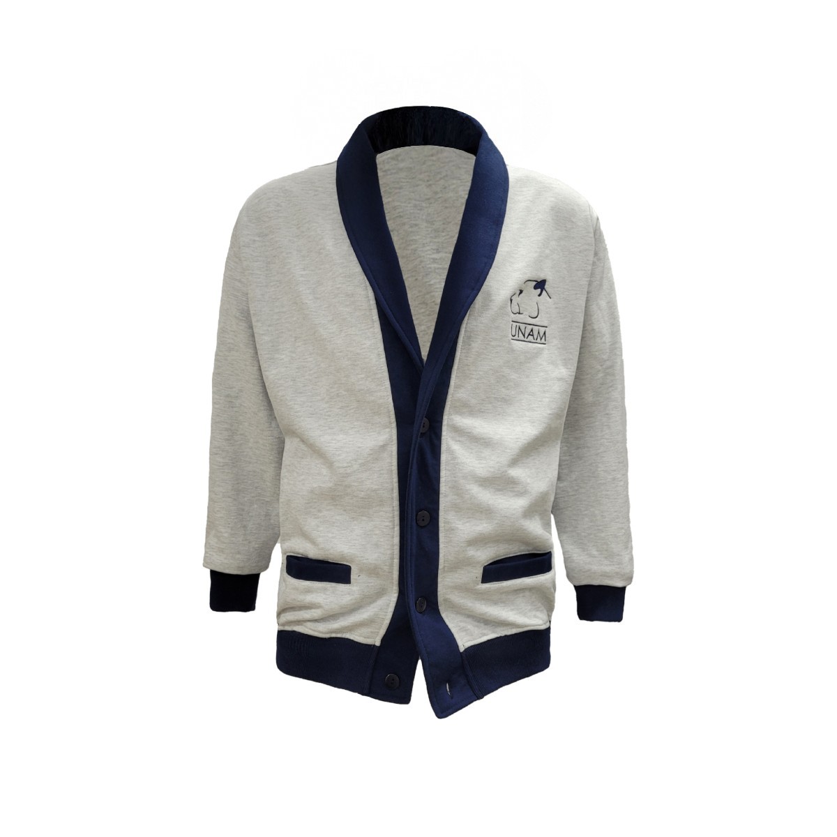 CARDIGAN GRIS PERFIL PUMA