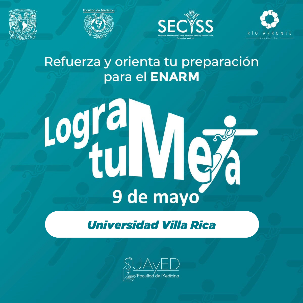 Universidad Villa Rica - REFUERZA Y ORIENTA TU PREPARACIÓN PARA EL ENARM CON EL EJERCICIO DE AUTOEVALUACIÓN – LOGRA TU META