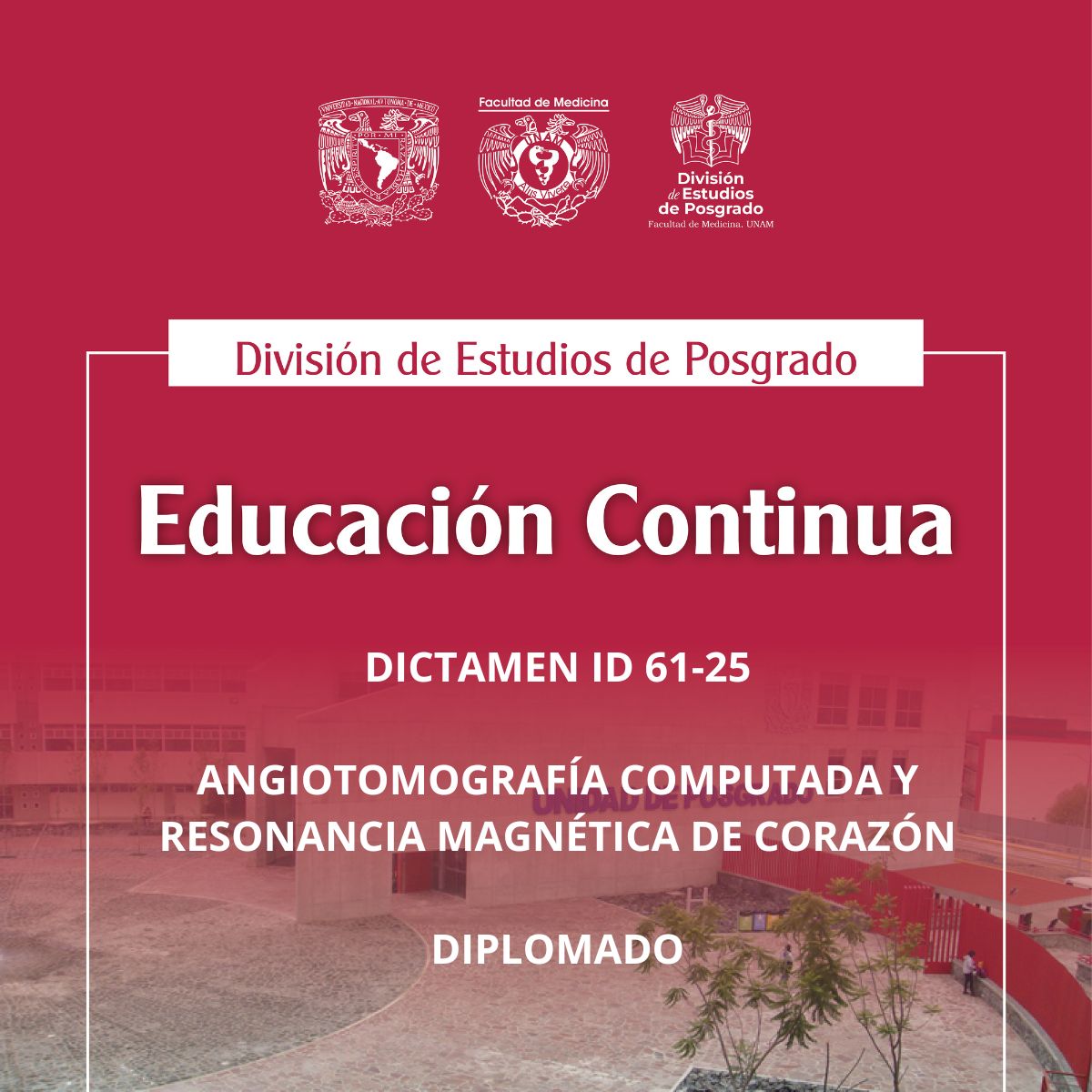 DICTAMEN ID 61-25 ANGIOTOMOGRAFÍA COMPUTADA Y RESONANCIA MAGNÉTICA DE CORAZÓN (ALUMNO EXTRANJERO)