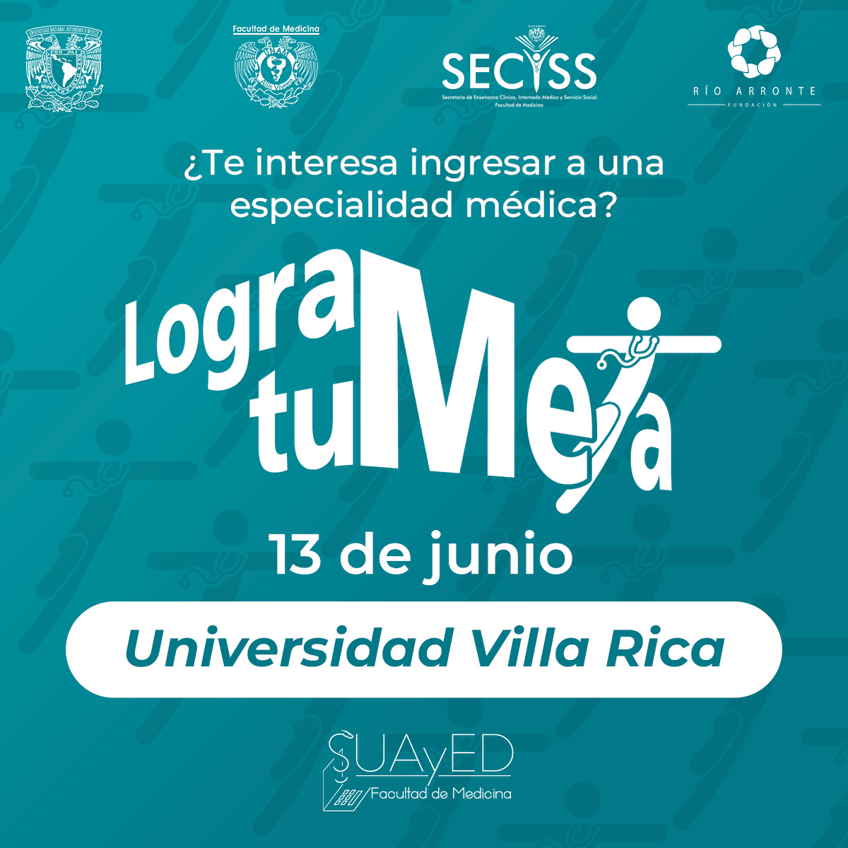 FORTALECE TUS CONOCIMIENTOS EN MEDICINA GENERAL Y PREPÁRATE PARA EL ENARM. -UNIVERSIDAD VILLA RICA-LOGRA TU META13 DE JUNIO 2025