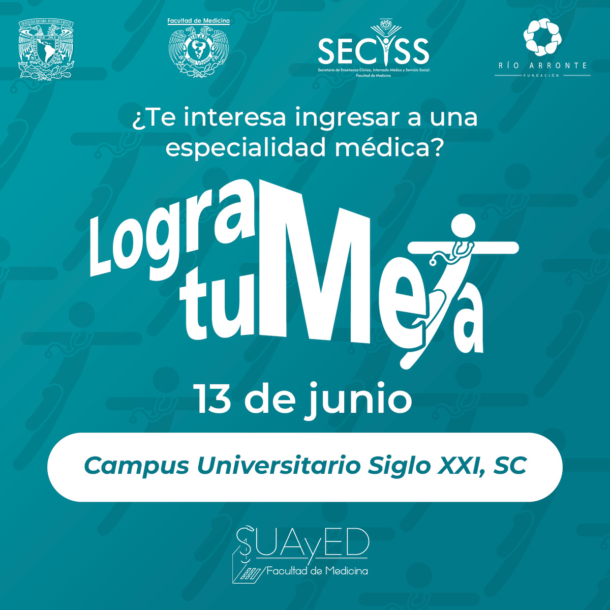 FORTALECE TUS CONOCIMIENTOS EN MEDICINA GENERAL Y PREPÁRATE PARA EL ENARM. -CAMPUS UNIVERSITARIO SIGLO XXI-LOGRA TU META13 DE JUNIO 2025
