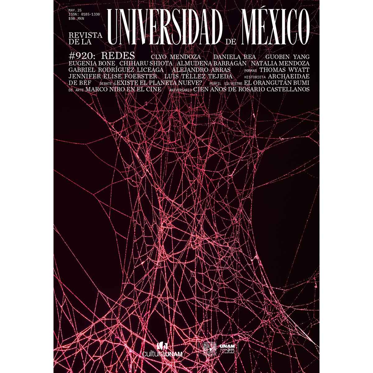 REVISTA DE LA UNIVERSIDAD DE MÉXICO, nro. 920 REDES