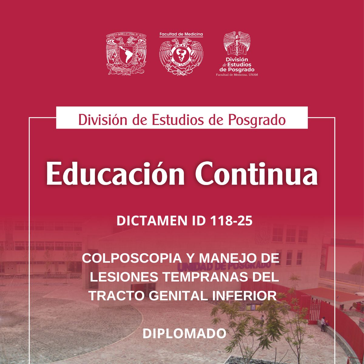 DICTAMEN ID 118-25 COLPOSCOPIA Y MANEJO DE LESIONES TEMPRANAS DEL TRACTO GENITAL INFERIOR