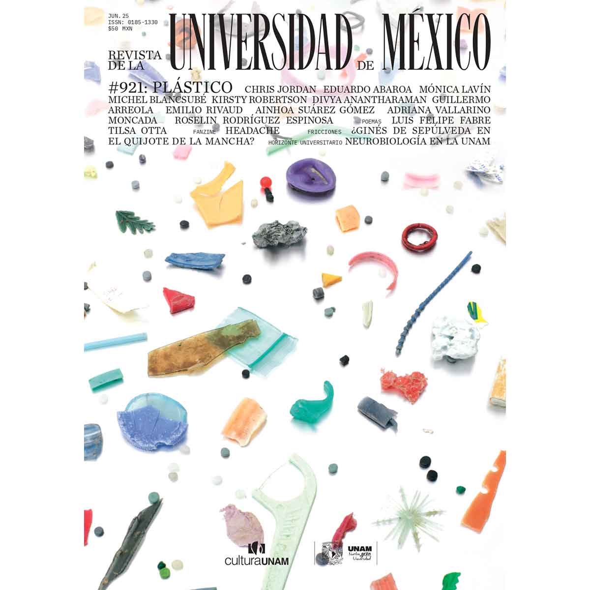 REVISTA DE LA UNIVERSIDAD DE MÉXICO, nro. 921 PLÁSTICO