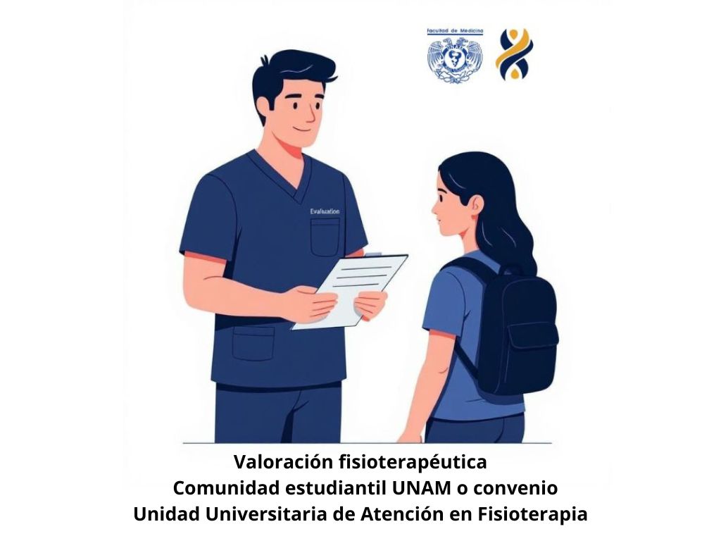 VALORACIÓN FISIOTERAPÉUTICA - COMUNIDAD ESTUDIANTIL UNAM Y CONVENIOS