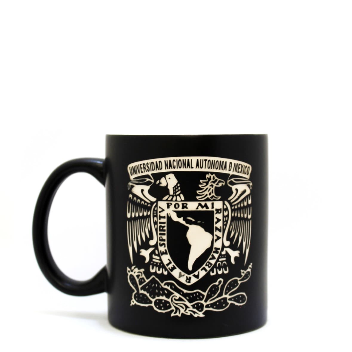 TAZA SAND BLAST ESCUDO UNAM