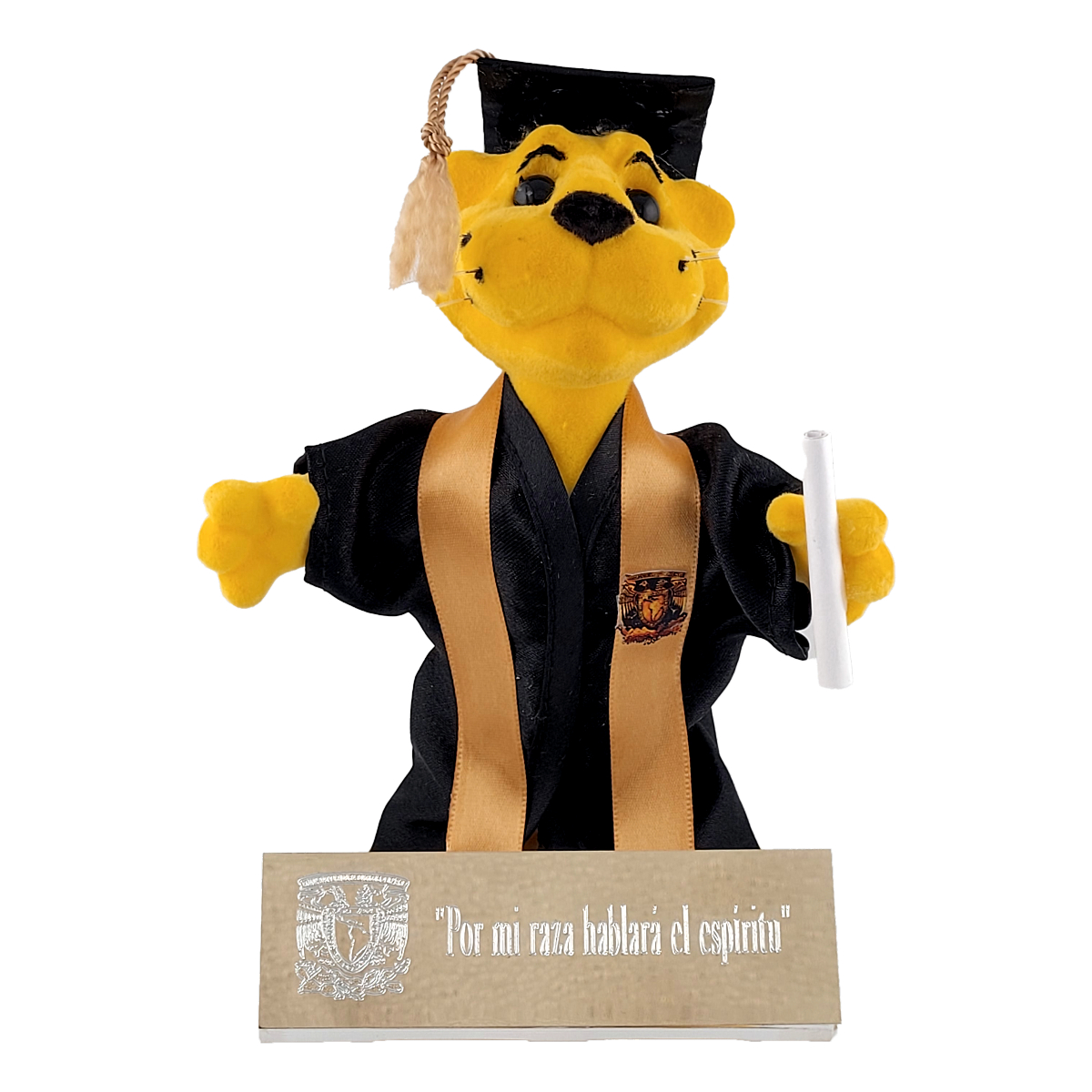PUMITA GRADUADO CON TOGA Y BIRRETE