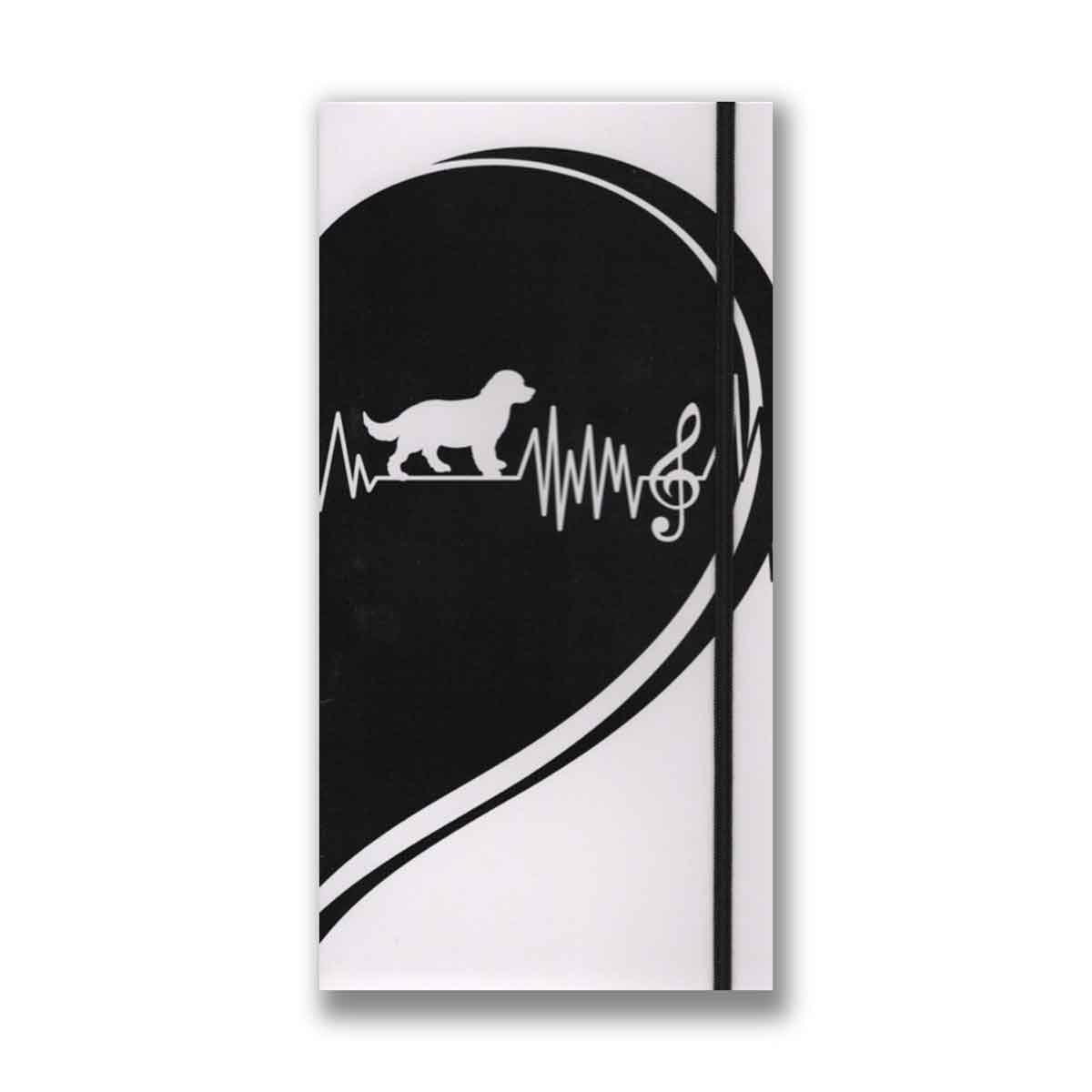 LIBRETA VERTICAL PERRITO MUSICAL