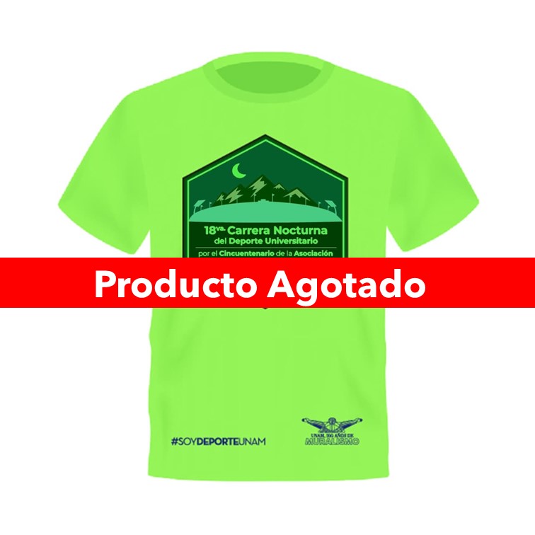 PLAYERA CARRERA NOCTURNA 2022 ALUMNO