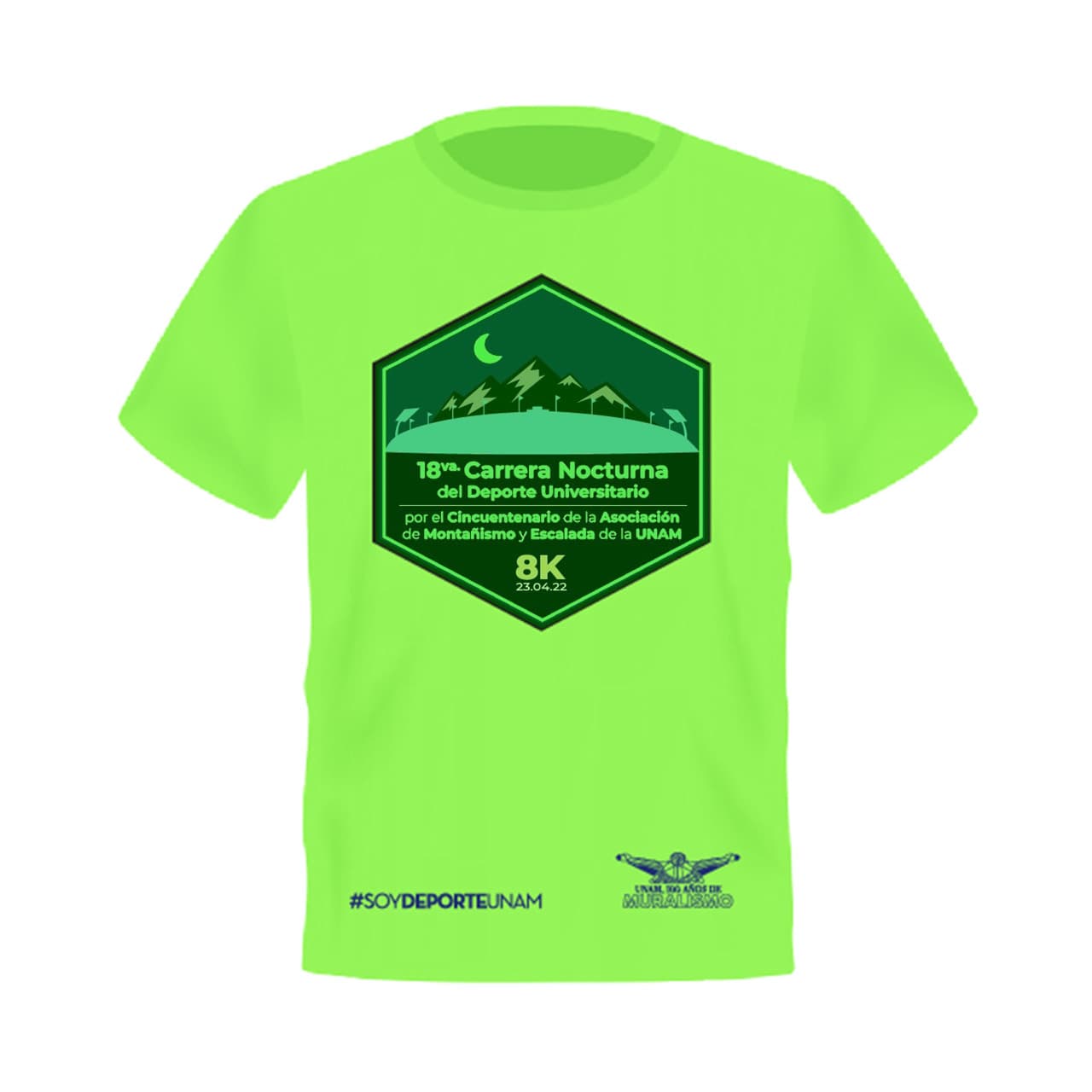 PLAYERA CARRERA NOCTURNA 2022 COMUNIDAD